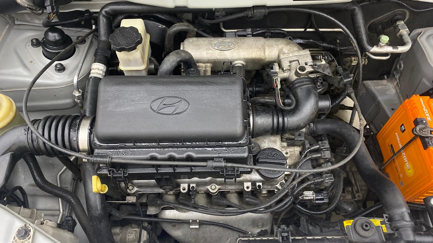 2013 Hyundai Santro Xing GLS, Petrol, Manual, 41,289 km, Engine View