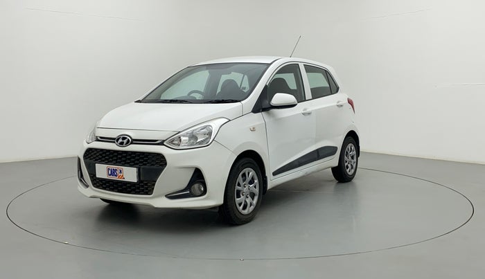 2018 Hyundai Grand i10 SPORTZ 1.2 KAPPA VTVT, Petrol, Manual, 70,369 km, Left Front Diagonal