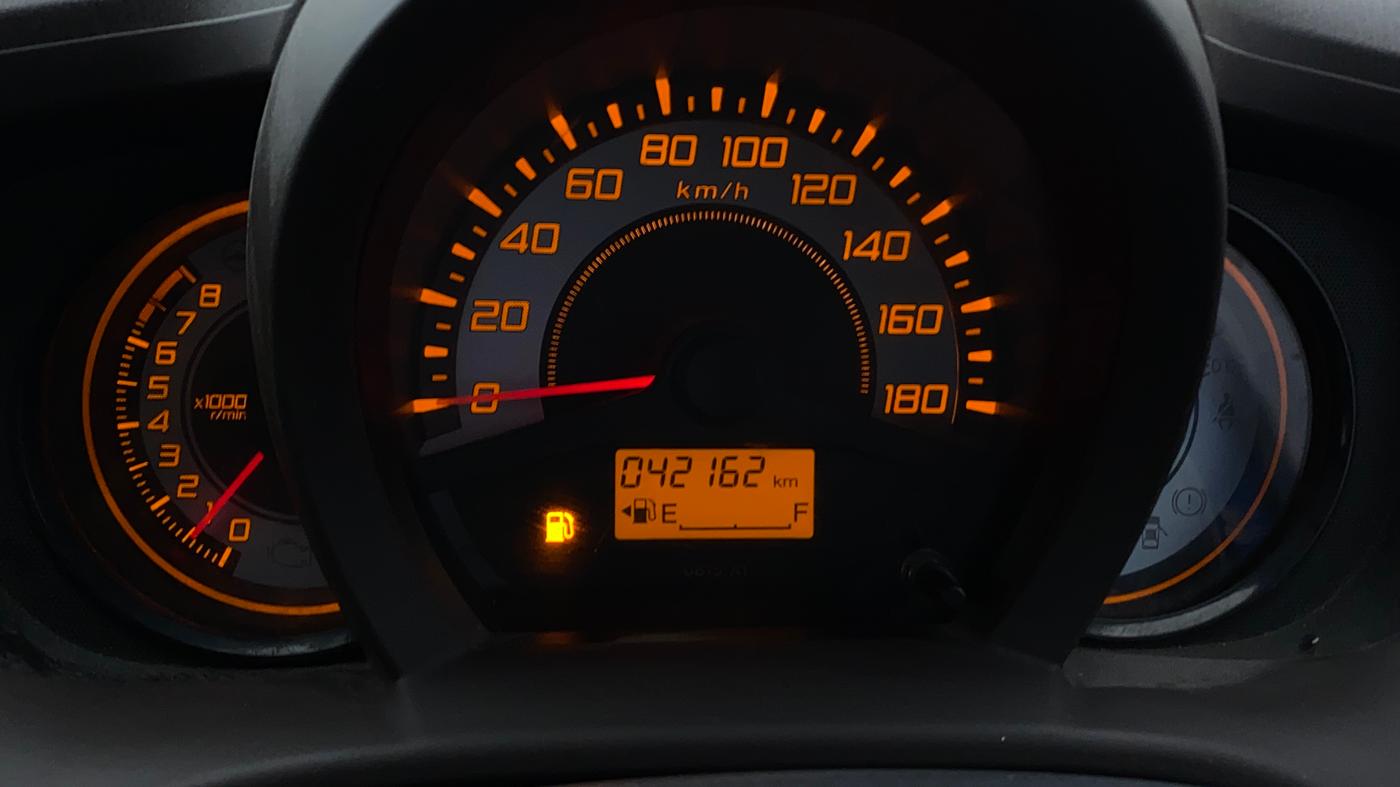 2013 Honda Brio S MT, Petrol, Manual, 42,158 km, Odometer Image