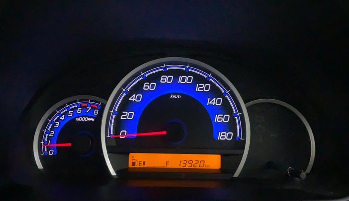 2017 Maruti Wagon R 1.0 VXI, Petrol, Manual, 13,920 km, Odometer Image