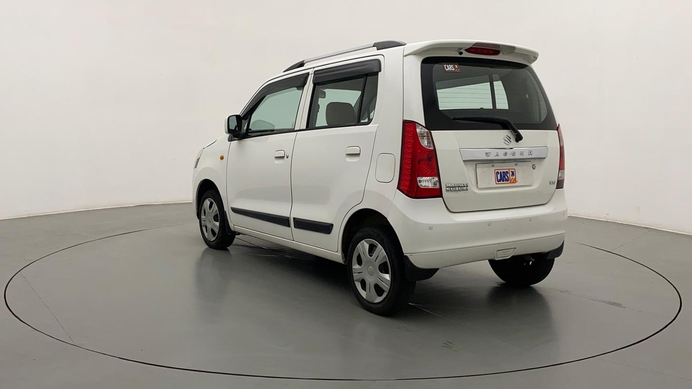 2017 Maruti Wagon R 1.0 VXI, Petrol, Manual, 13,920 km, Left Back Diagonal