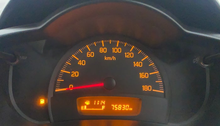 2015 Maruti Celerio VXI d, Petrol, Manual, 75,957 km, Odometer Image