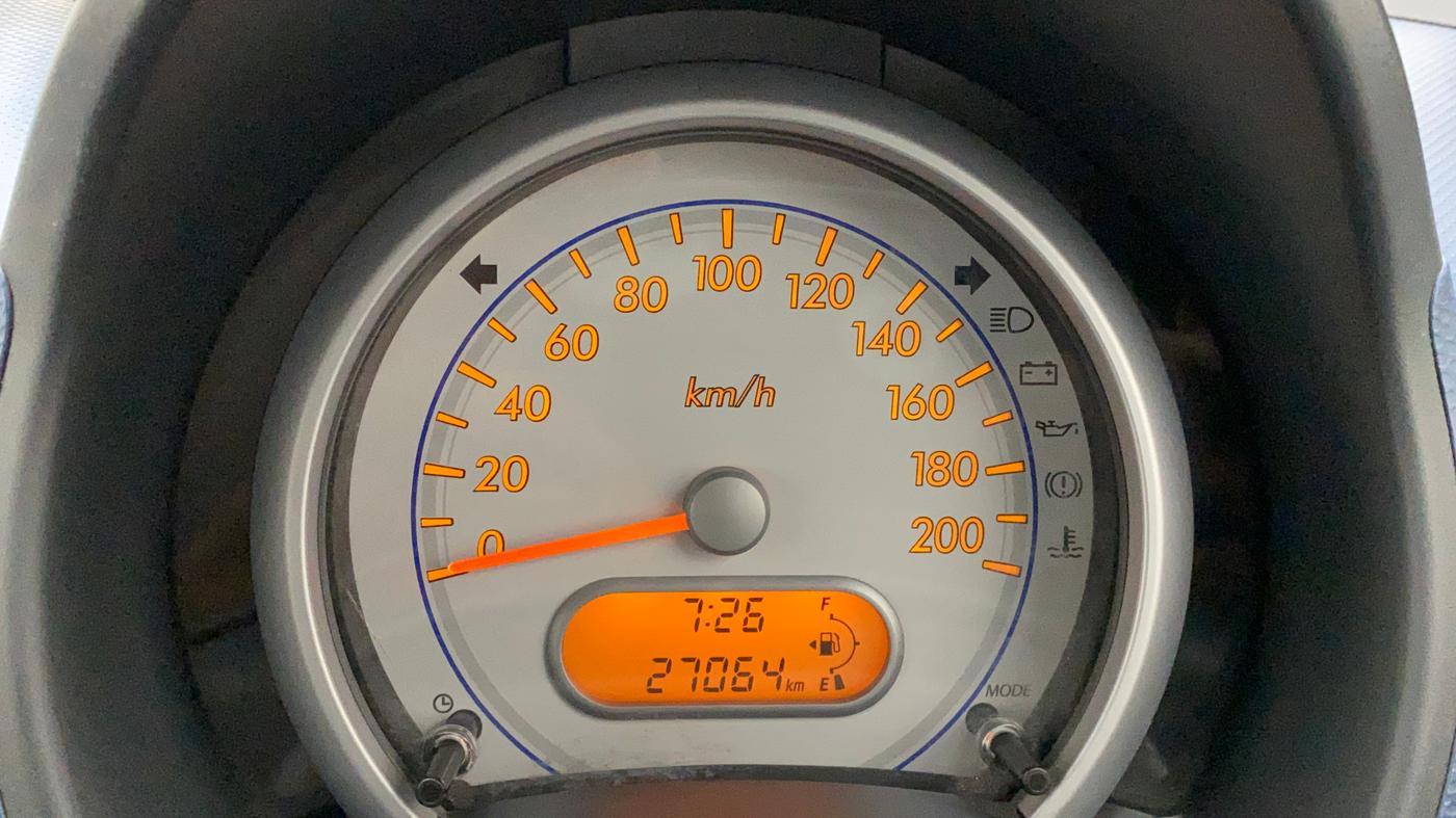 2010 Maruti Ritz VXI GENUS, Petrol, Manual, 27,064 km, Odometer Image