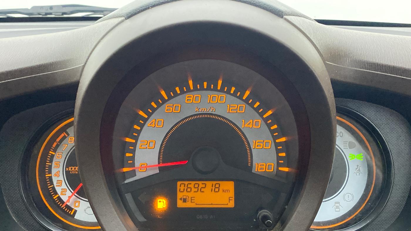 2012 Honda Brio 1.2 S MT I VTEC, Petrol, Manual, 69,289 km, Odometer Image