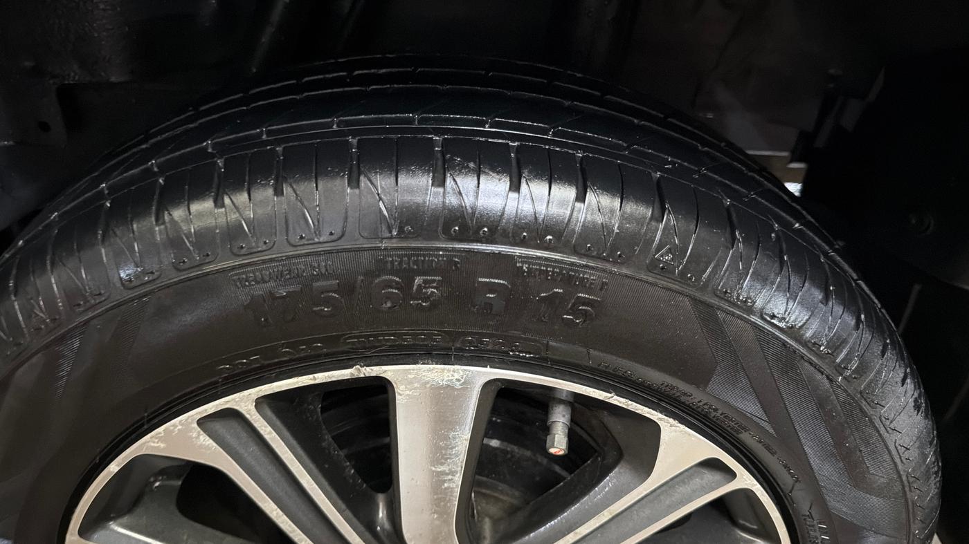 2018 Honda City 1.5L I-VTEC V MT, Petrol, Manual, 50,526 km, Left Rear Tyre Tread