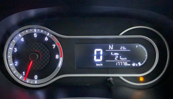 2020 Hyundai GRAND I10 NIOS SPORTZ AMT 1.2 KAPPA VTVT, Petrol, Automatic, 17,778 km, Odometer Image