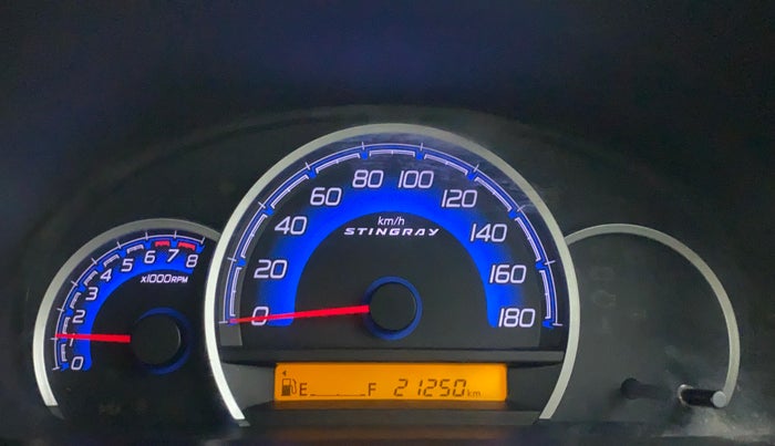 2013 Maruti Wagon R Stingray VXI, Petrol, Manual, 21,250 km, Odometer Image