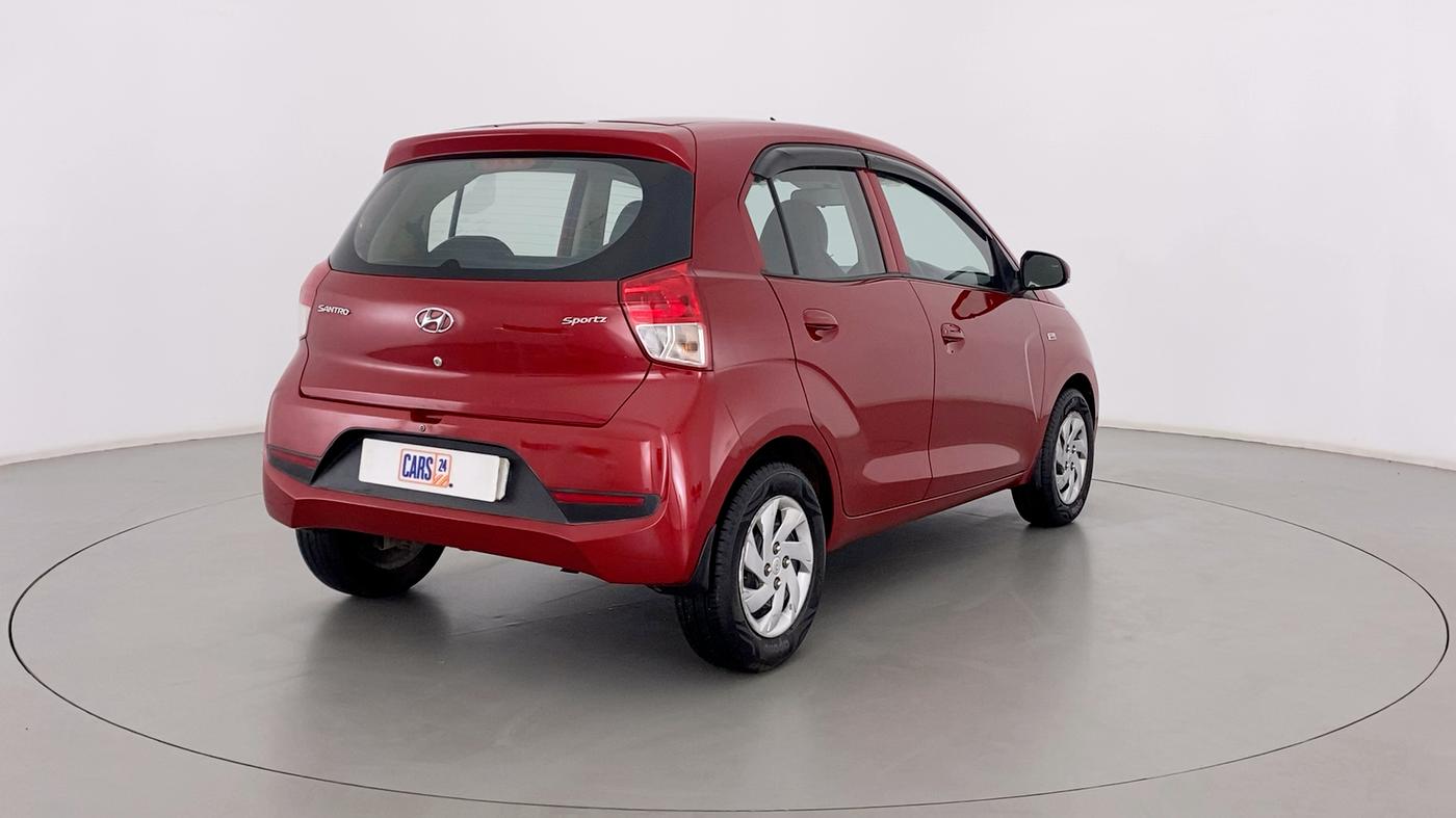 2018 Hyundai NEW SANTRO 1.1 SPORTS AMT, Petrol, Automatic, 46,497 km, Right Back Diagonal