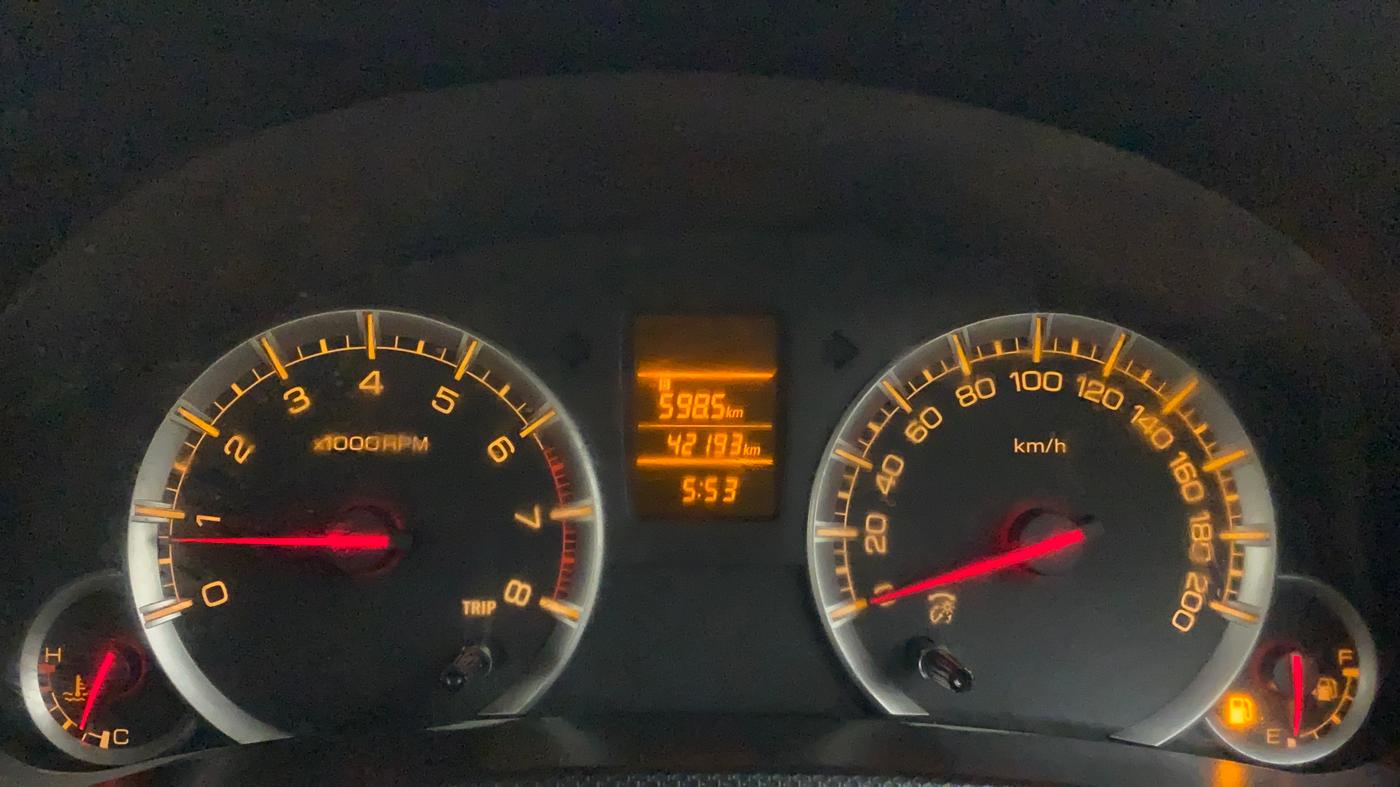 2016 Maruti Swift Dzire VXI, Petrol, Manual, 42,442 km, Odometer Image
