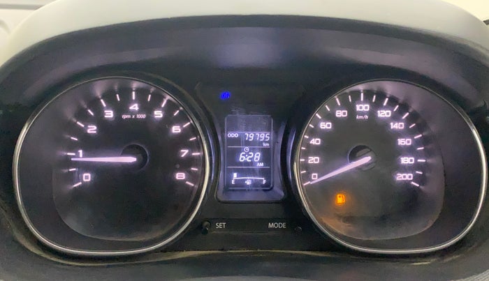 2018 Tata Tiago XZ PETROL, Petrol, Manual, 79,795 km, Odometer Image