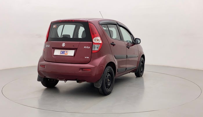 2011 Maruti Ritz VXI, Petrol, Manual, 75,210 km, Right Back Diagonal