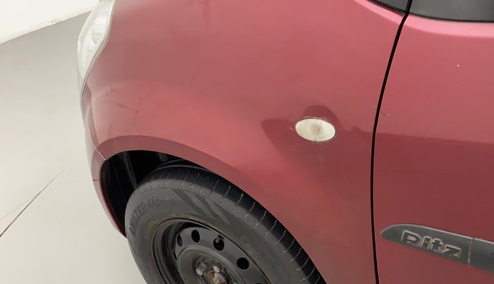 2011 Maruti Ritz VXI, Petrol, Manual, 75,210 km, Left fender - Slightly dented