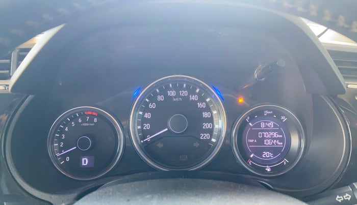 2017 Honda City 1.5L I-VTEC ZX CVT, Petrol, Automatic, 70,252 km, Odometer Image