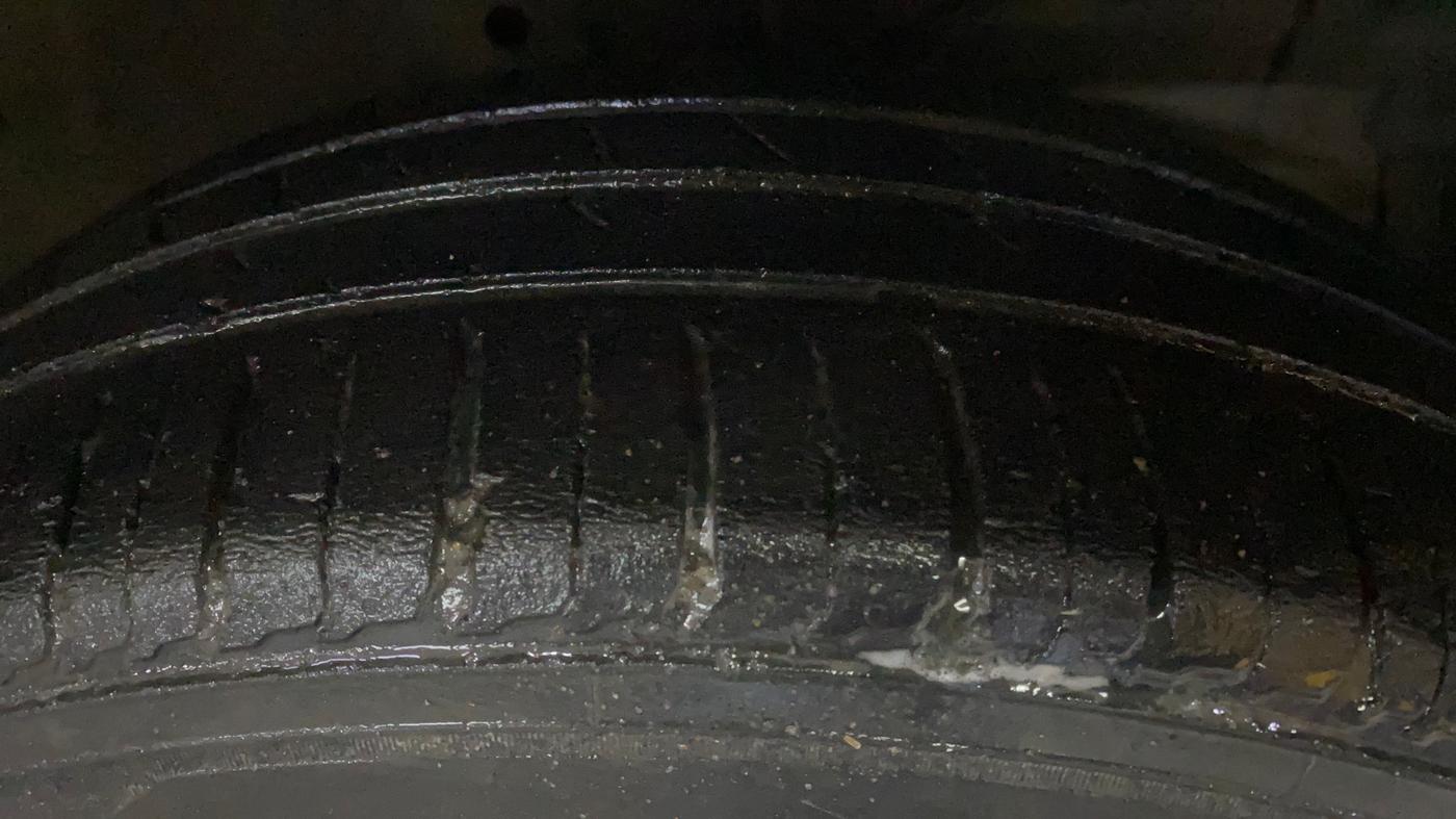 2017 Maruti Swift Dzire ZXI, Petrol, Manual, 74,817 km, Right Front Tyre Tread