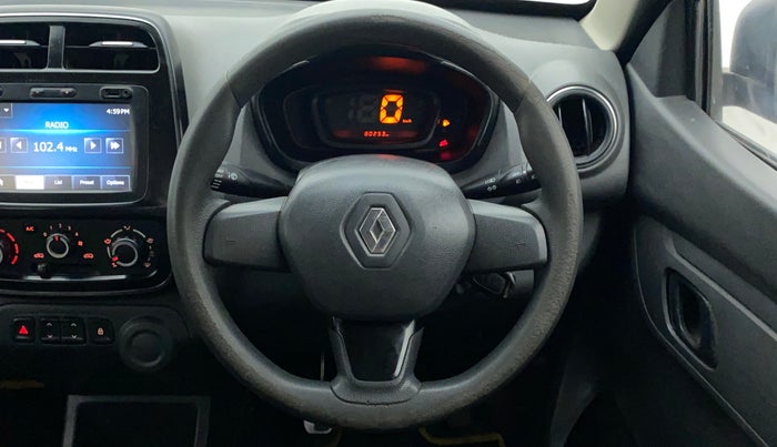 2015 Renault Kwid RXT 0.8, Petrol, Manual, 80,253 km, Steering Wheel Close Up