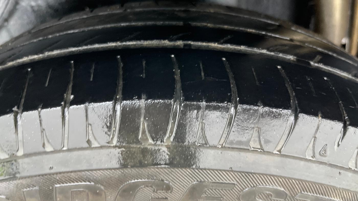 2015 Maruti Celerio ZXI (O), Petrol, Manual, 1,47,447 km, Left Rear Tyre Tread