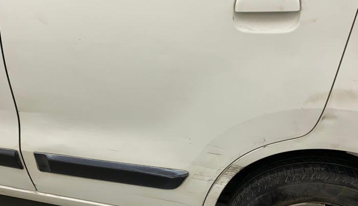 2010 Maruti Wagon R 1.0 VXI, Petrol, Manual, 64,781 km, Rear left door - Minor scratches