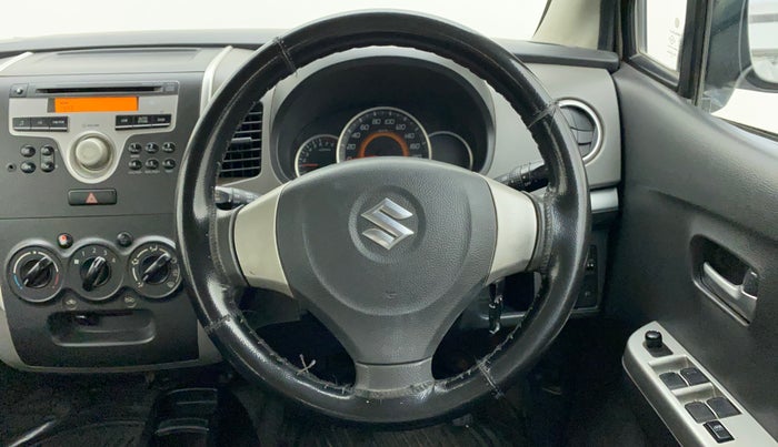 2010 Maruti Wagon R 1.0 VXI, Petrol, Manual, 64,781 km, Steering Wheel Close Up