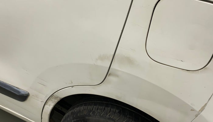 2010 Maruti Wagon R 1.0 VXI, Petrol, Manual, 64,781 km, Left quarter panel - Slightly dented