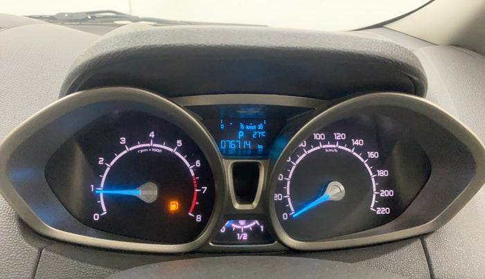 2014 Ford Ecosport TITANIUM 1.5L PETROL AT, Petrol, Automatic, 76,714 km, Odometer Image