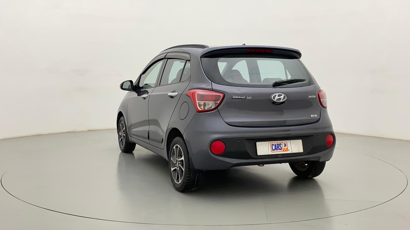 2017 Hyundai Grand i10 ASTA 1.2 KAPPA VTVT, Petrol, Manual, 26,274 km, Left Back Diagonal