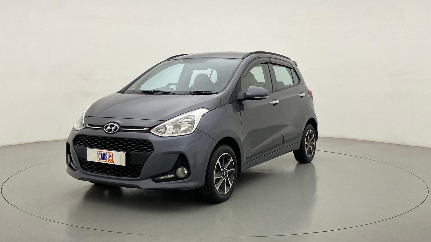2017 Hyundai Grand i10 ASTA 1.2 KAPPA VTVT, Petrol, Manual, 26,274 km, Left Front Diagonal