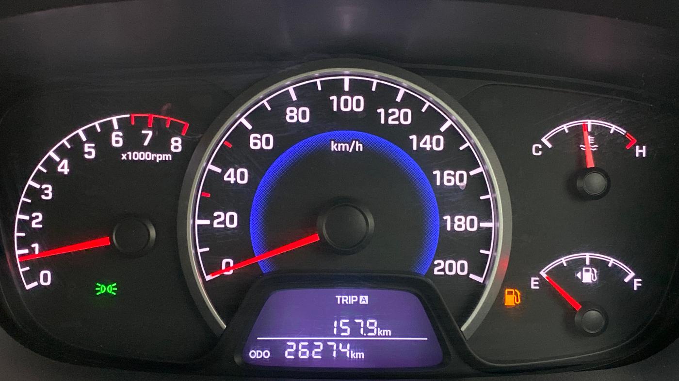 2017 Hyundai Grand i10 ASTA 1.2 KAPPA VTVT, Petrol, Manual, 26,274 km, Odometer Image