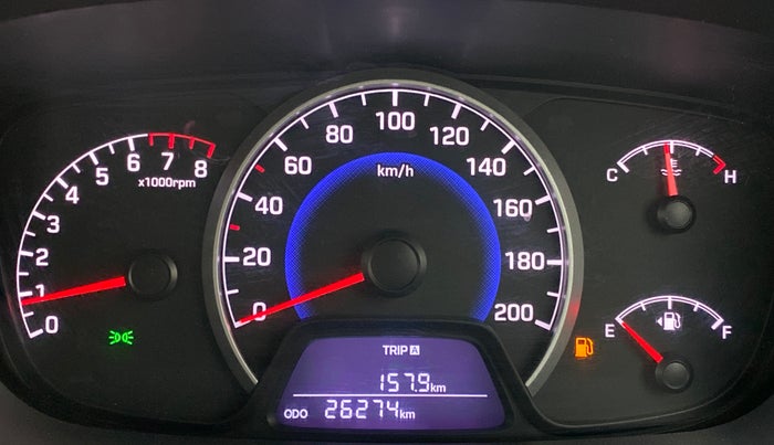 2017 Hyundai Grand i10 ASTA 1.2 KAPPA VTVT, Petrol, Manual, 26,274 km, Odometer Image