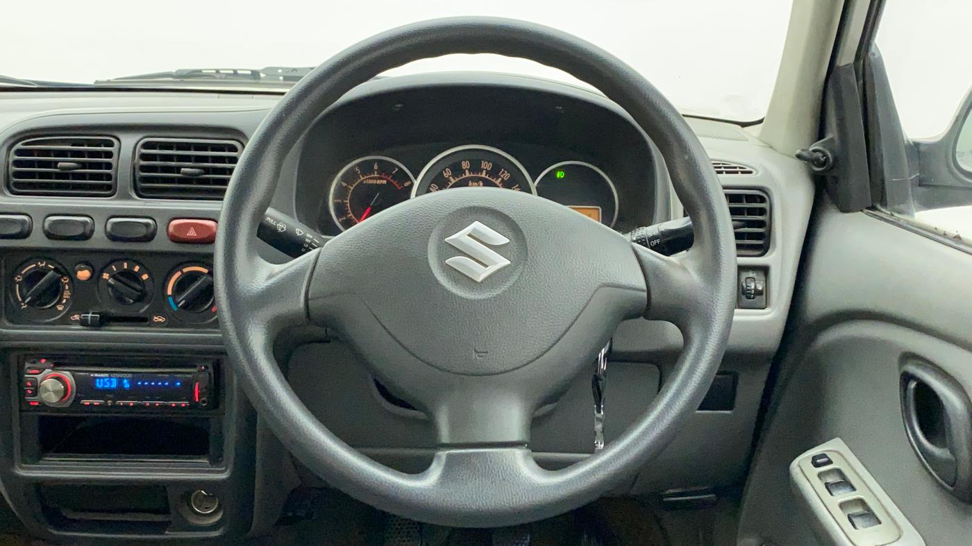 2010 Maruti Alto K10 VXI, Petrol, Manual, 97,701 km, Steering Wheel Close Up