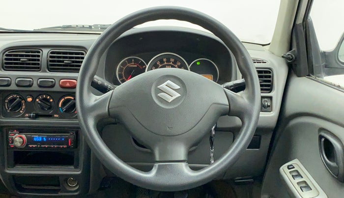 2010 Maruti Alto K10 VXI, Petrol, Manual, 97,701 km, Steering Wheel Close Up