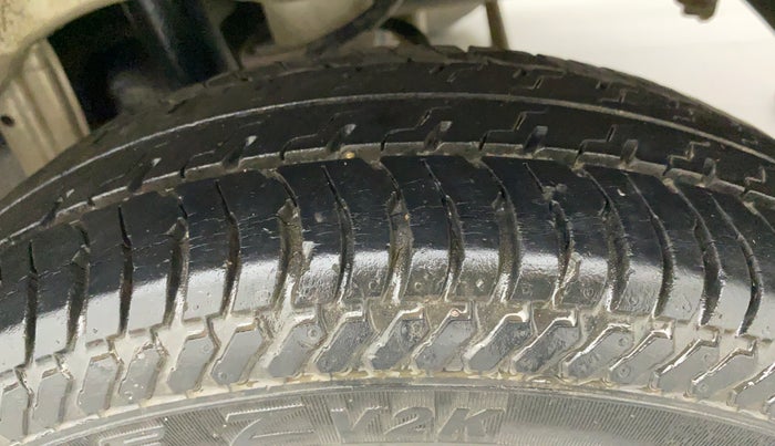 2010 Maruti Alto K10 VXI, Petrol, Manual, 97,701 km, Left Rear Tyre Tread
