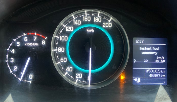 2018 Maruti IGNIS ZETA 1.2 K12, Petrol, Manual, 46,408 km, Odometer Image