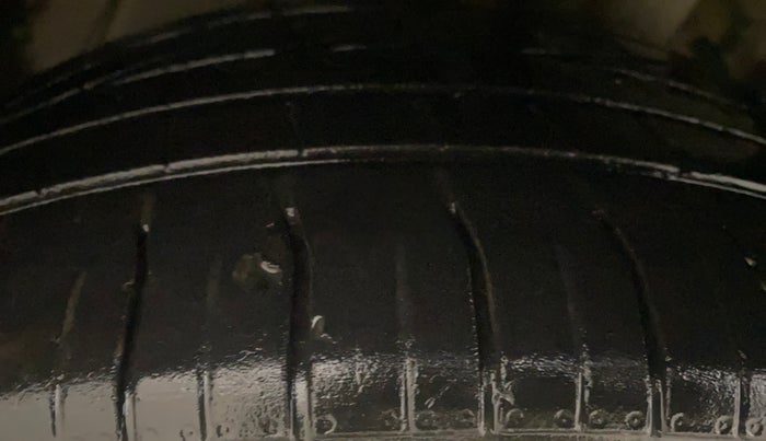 2018 Tata NEXON XZA PLUS DIESEL, Diesel, Automatic, 1,48,849 km, Left Front Tyre Tread