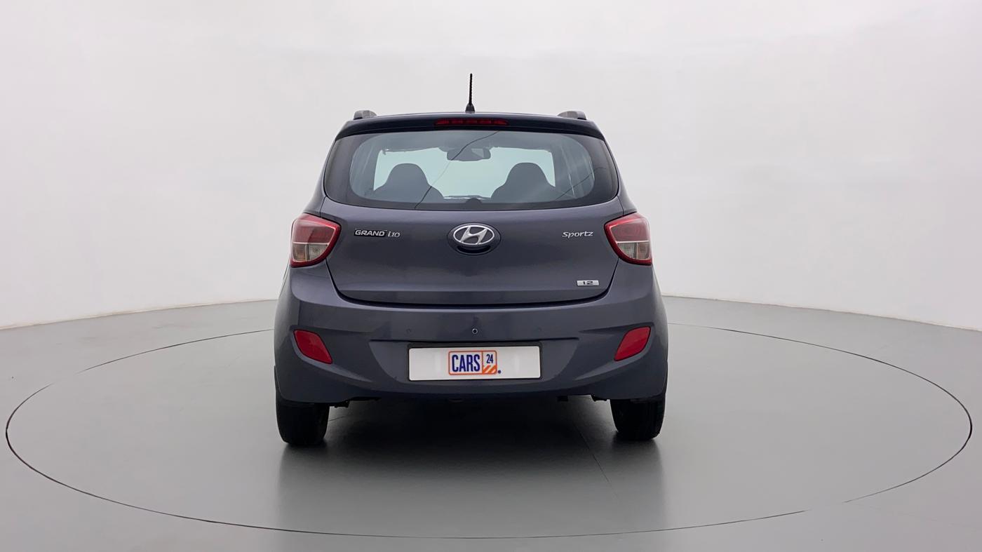 2014 Hyundai Grand i10 SPORTZ 1.2 KAPPA VTVT, Petrol, Manual, 58,364 km, Back/Rear