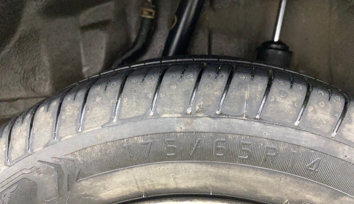 2015 Honda Amaze 1.2L I-VTEC S, Petrol, Manual, 61,837 km, Left Rear Tyre Tread