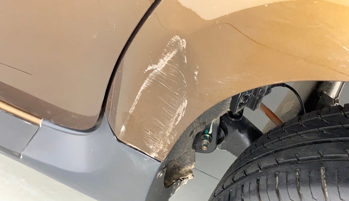 2014 Renault Duster RXL PETROL 104, Petrol, Manual, 47,720 km, Left quarter panel - Slightly dented