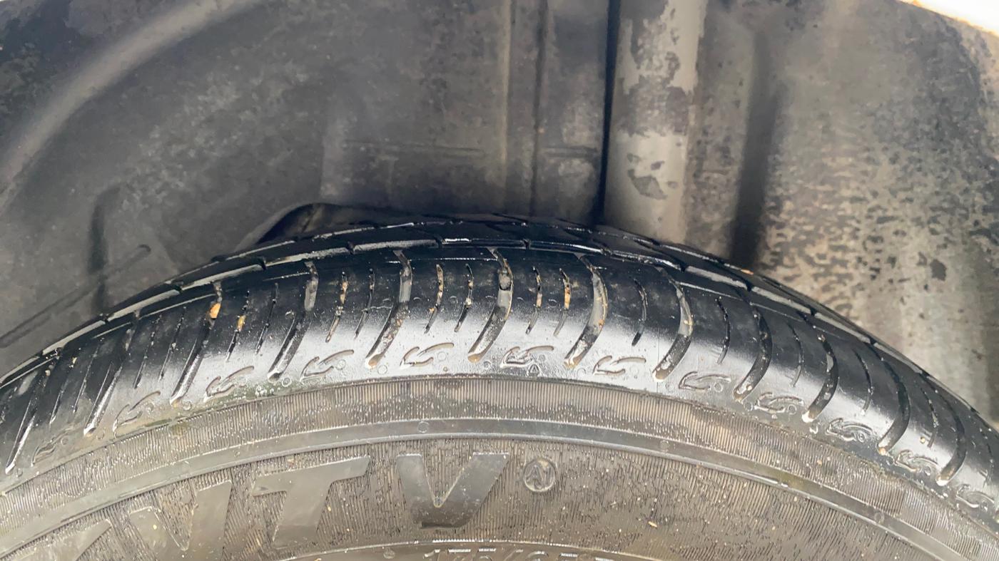 2018 Ford Figo Aspire TREND 1.5 DIESEL, Diesel, Manual, 45,378 km, Left Rear Tyre Tread