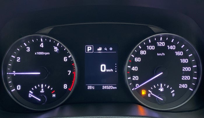 2017 Hyundai New Elantra 2.0 SX(O) AT PETROL, Petrol, Automatic, 24,519 km, Odometer Image