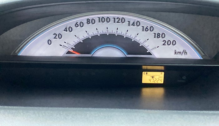 2012 Toyota Etios Liva G, Petrol, Manual, 47,223 km, Odometer Image