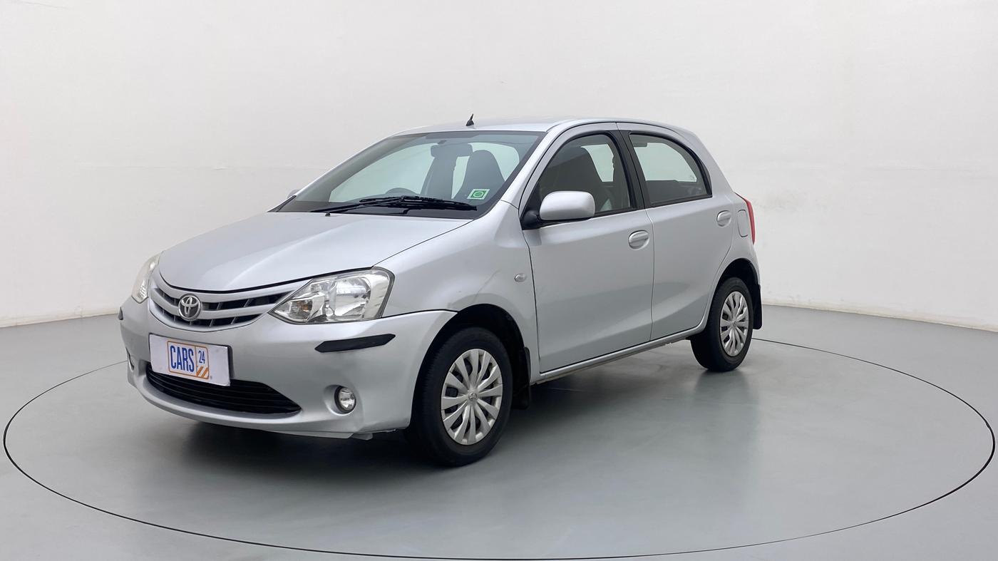 2012 Toyota Etios Liva G, Petrol, Manual, 47,223 km, Left Front Diagonal