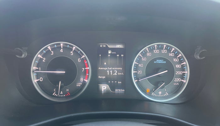 2023 Maruti FRONX ALPHA 1.0L TURBO 6 AT, Petrol, Automatic, 28,757 km, Odometer Image