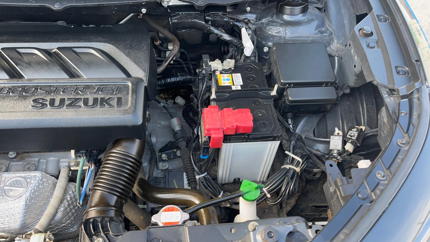 2023 Maruti FRONX ALPHA 1.0L TURBO 6 AT, Petrol, Automatic, 28,836 km, Engine View - Left