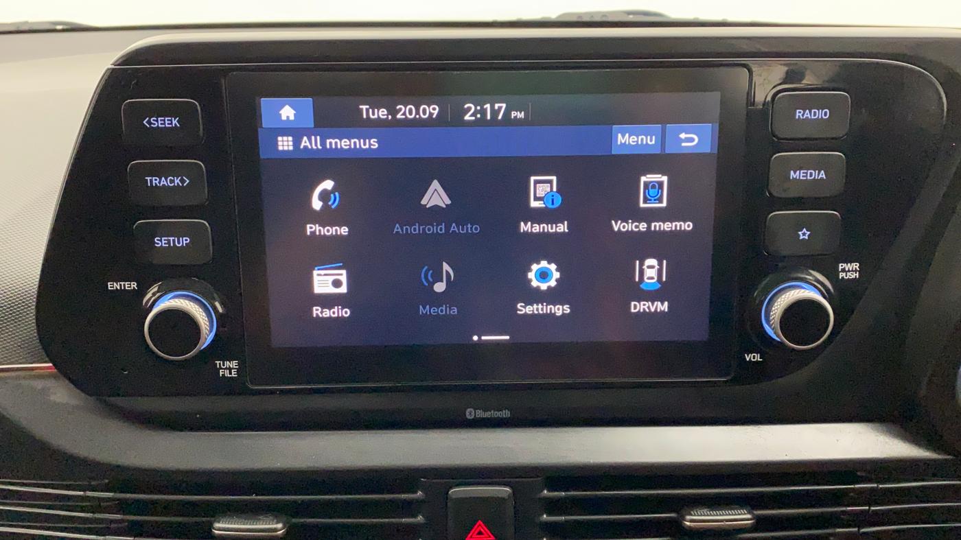 2021 Hyundai NEW I20 SPORTZ 1.2 MT, Petrol, Manual, 8,543 km, Infotainment System