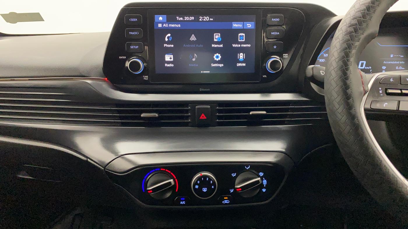 2021 Hyundai NEW I20 SPORTZ 1.2 MT, Petrol, Manual, 8,543 km, Air Conditioner