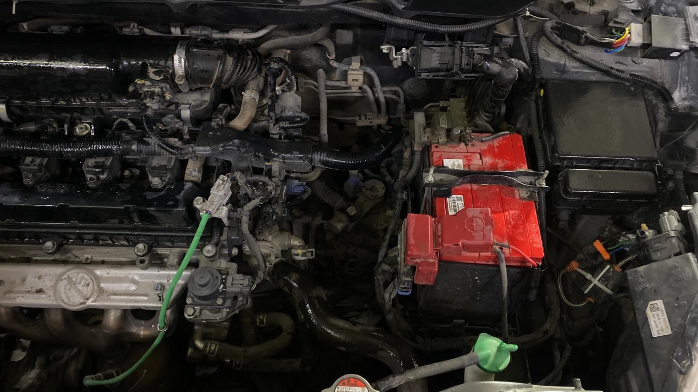 2020 Maruti Dzire VXI, Petrol, Manual, 69,326 km, Engine View - Left