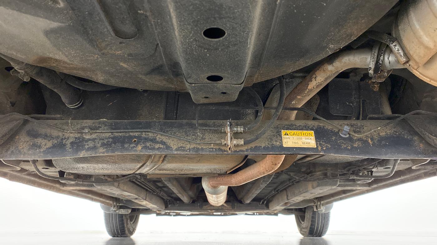 2012 Maruti Ritz VXI, Petrol, Manual, 55,618 km, Rear Underbody