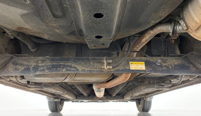 2012 Maruti Ritz VXI, Petrol, Manual, 55,618 km, Rear Underbody
