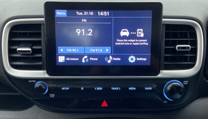 2022 Hyundai VENUE S+ 1.2, Petrol, Manual, 35,265 km, Infotainment System