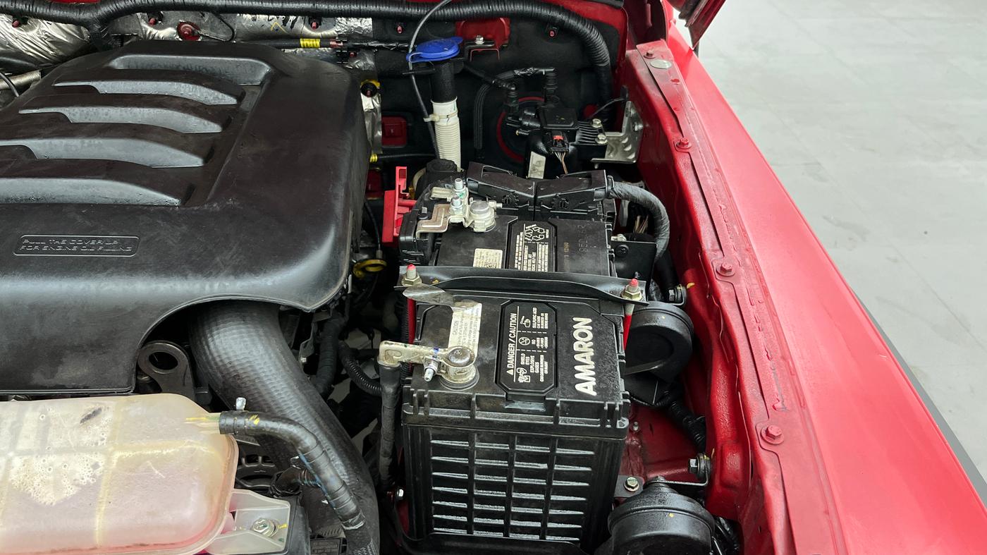 2024 Mahindra Thar LX D AT 4WD HT, Diesel, Automatic, 33,639 km, Engine View - Left