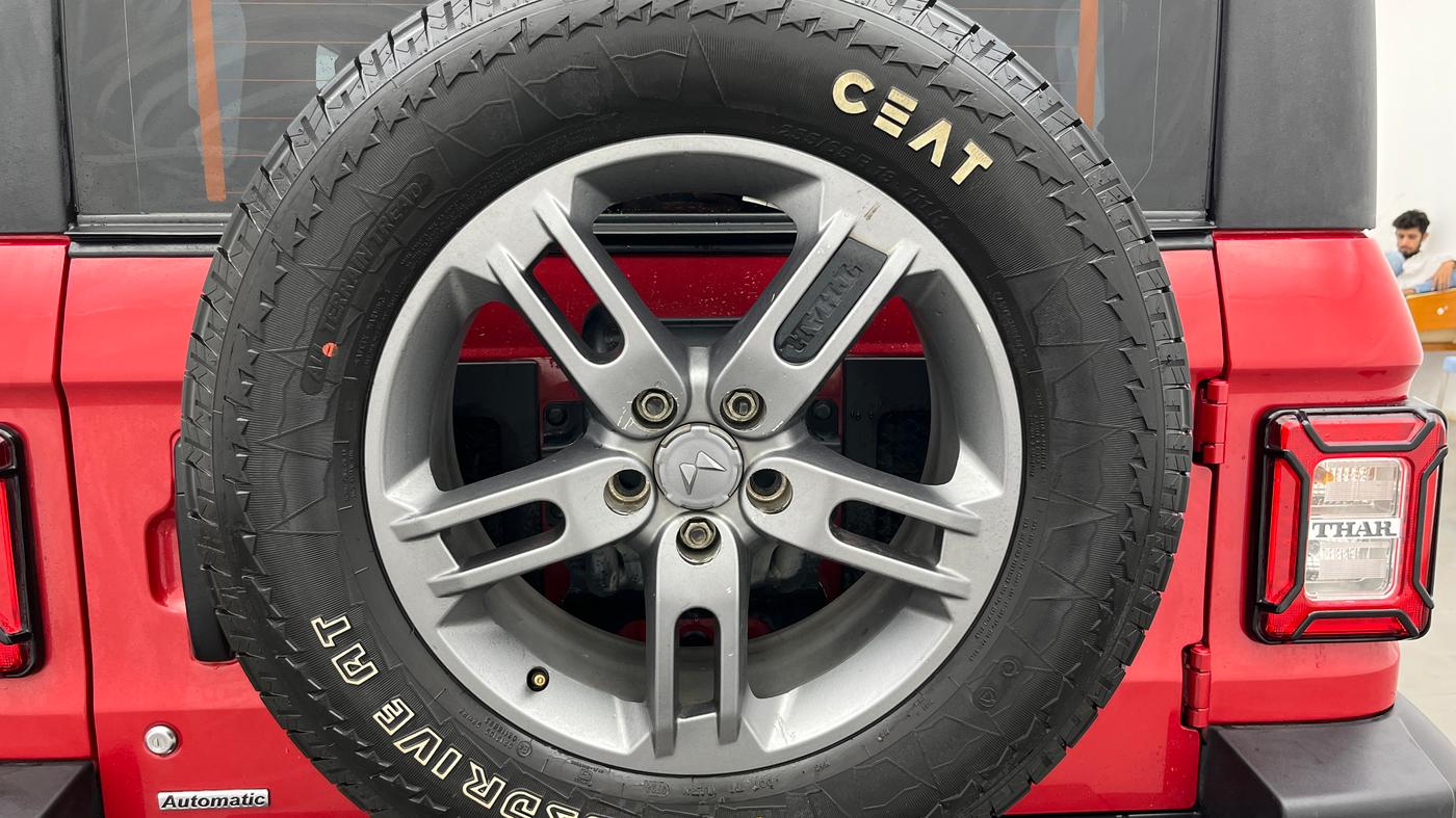 2024 Mahindra Thar LX D AT 4WD HT, Diesel, Automatic, 33,639 km, Spare Tyre